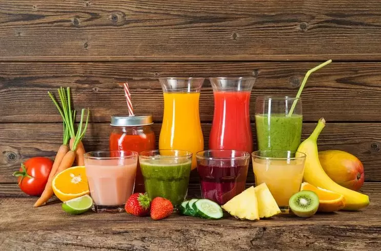 fruit and vegetable juices for a diet to drink