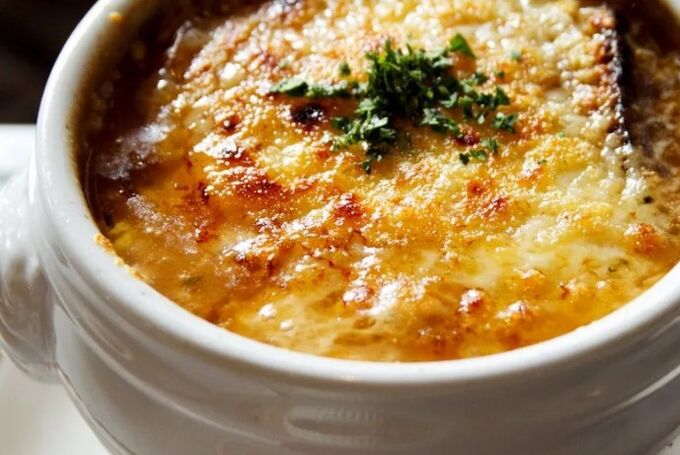 Onion soup